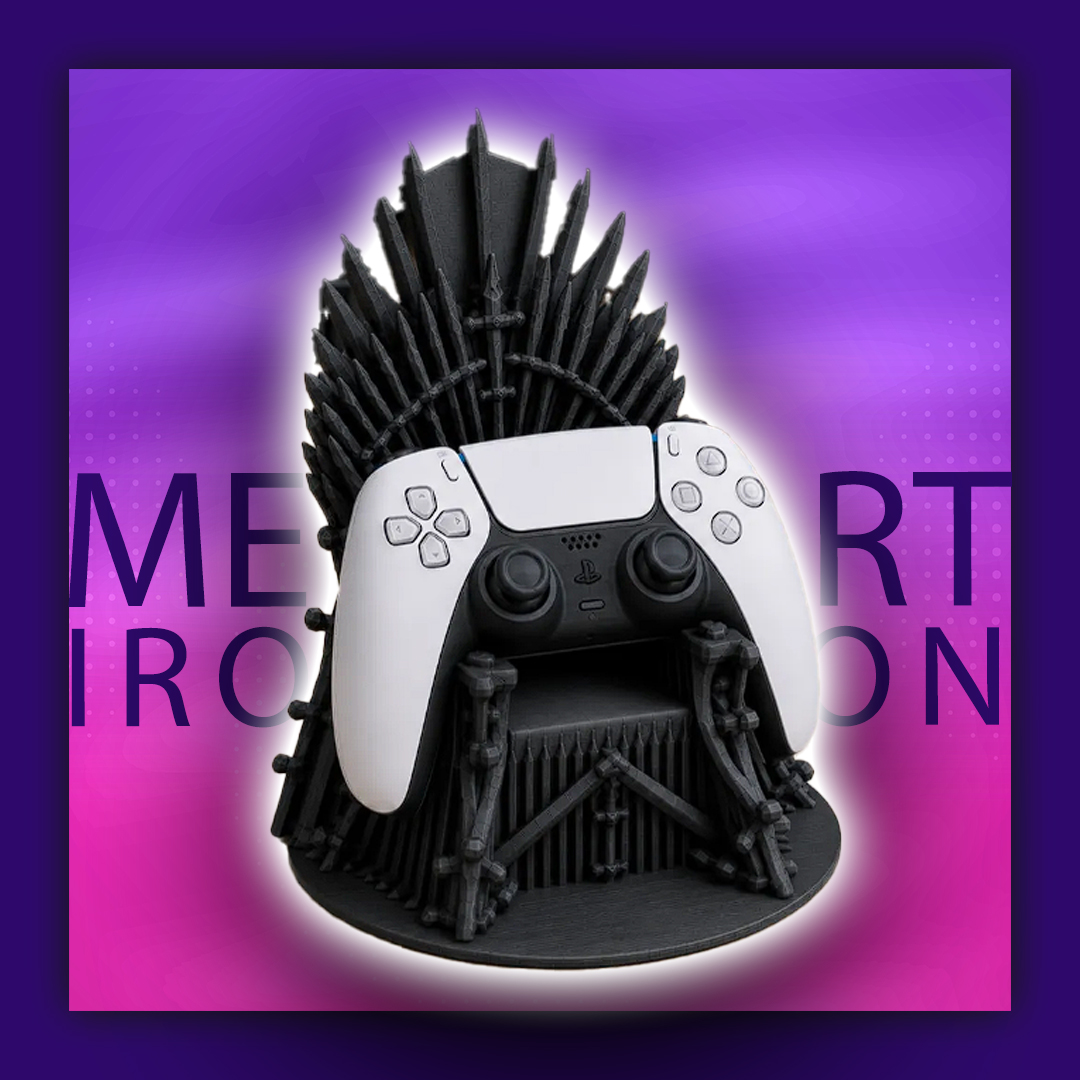 استند دسته بازی  ps4 -xbox -ps5 مدل تخت آهنین - Iron Thron GOT