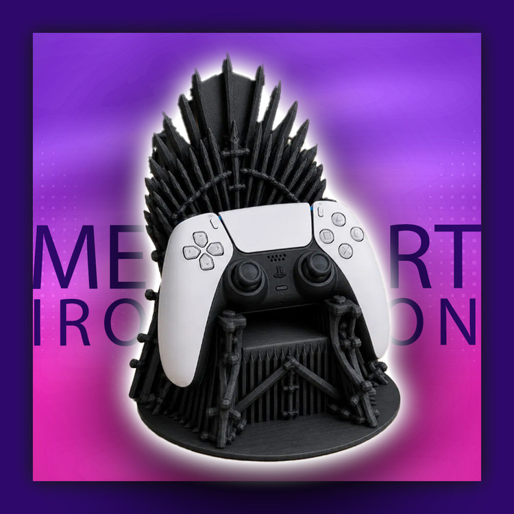 استند دسته بازی ps4 -xbox -ps5 مدل تخت آهنین - Iron Thron GOT