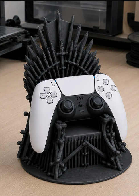 استند دسته بازی ps4 -xbox -ps5 مدل تخت آهنین - Iron Thron GOT