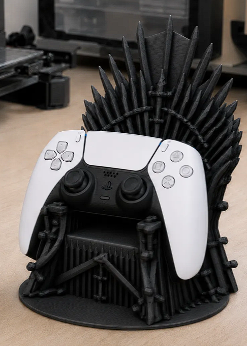استند دسته بازی ps4 -xbox -ps5 مدل تخت آهنین - Iron Thron GOT