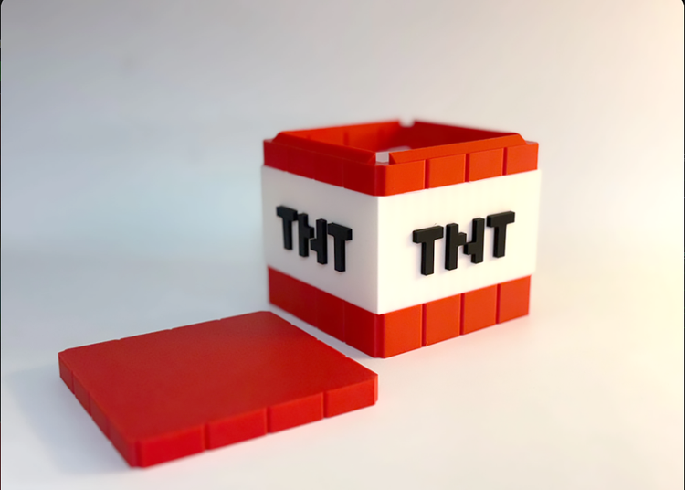 باکس نظم دهنده مدل TNT ماینکرفت - جعبه تی ان تی