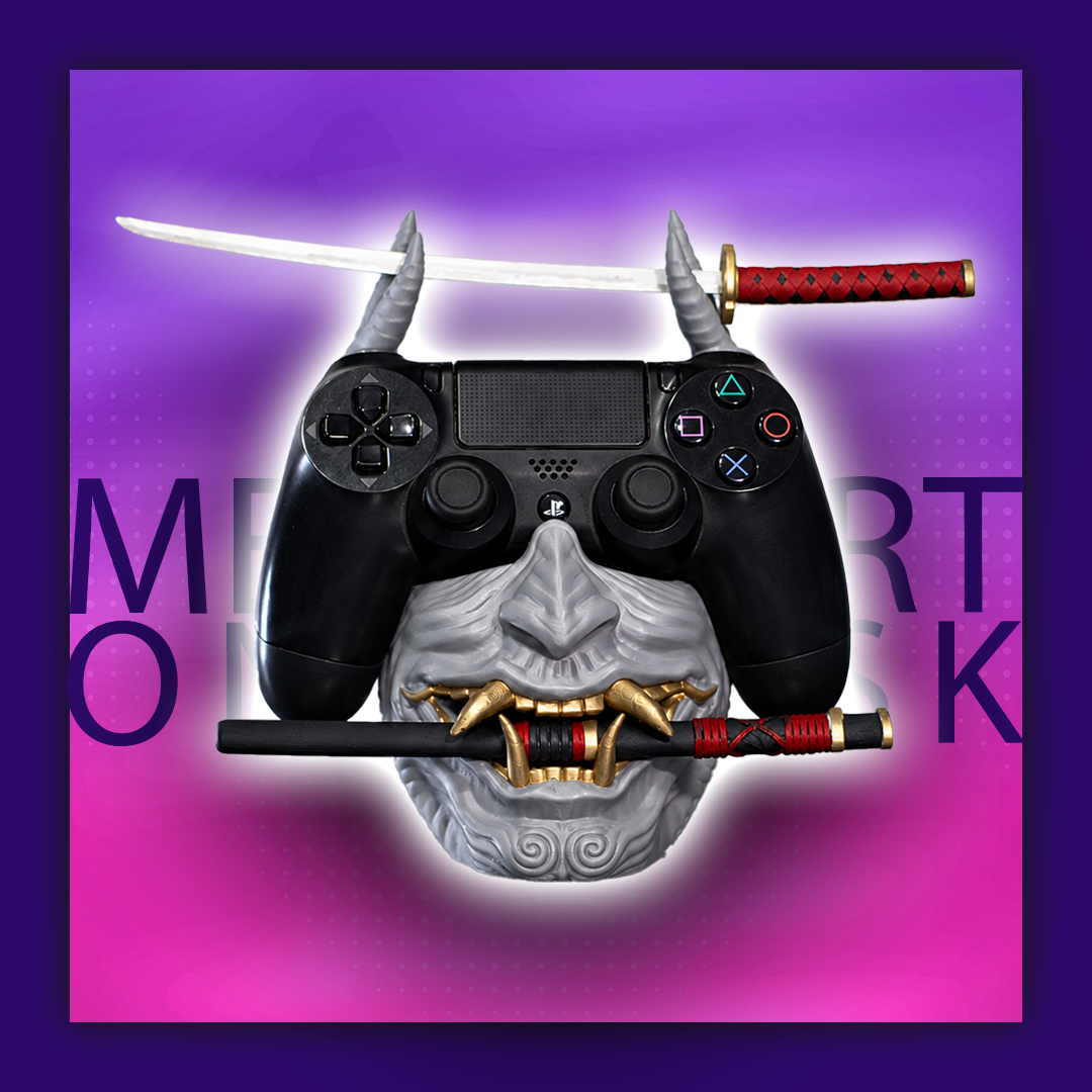 استند دسته بازی ps5 - ps4 - xbox مدل Oni mask