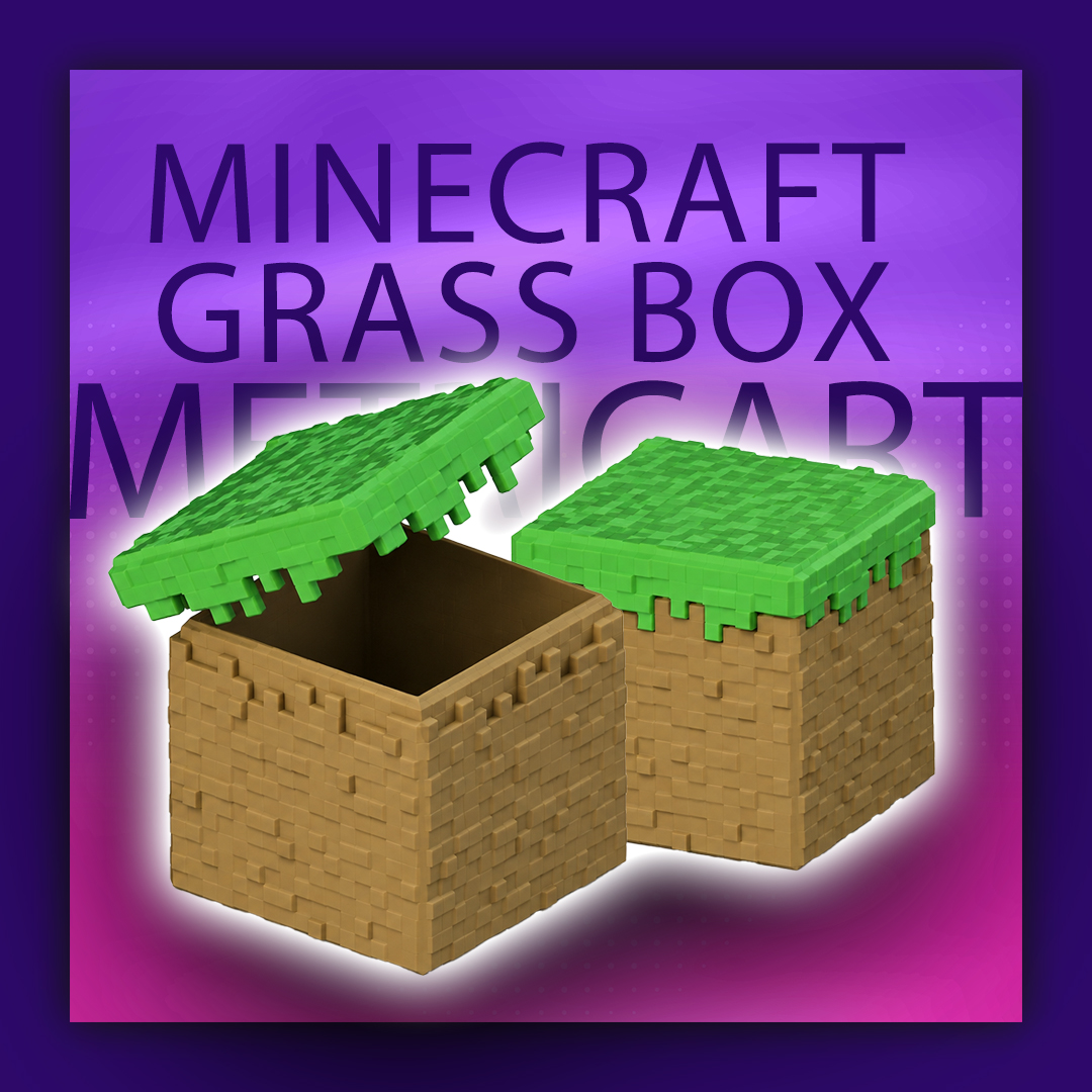 باکس نظم دهنده چمن ماینکرفت- جعبه مدل Grass